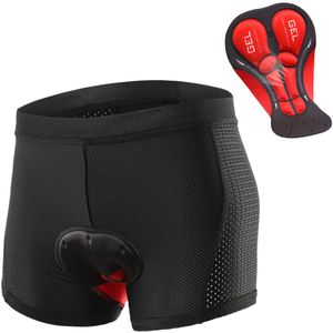 Lixada Fietsbroek Pro 5D Gel Padded Shockproof Black Underpant Fiets Ondergoed Fietsen Shorts Fietsen Ondergoed