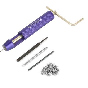 50 stks Rvs Draad Reparatie Insert kit Spiraalvormige Inserts Opgerolde Draad Schroefdraad Inserts M2 x 2D Fasteners parafuso
