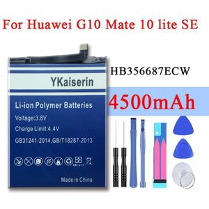 4500 Mah HB356687ECW Batterij Voor Huawei Nova 2 Plus / 2i Honor 9i / 7X/4e/P30lite Voor huawei G10 Mate 10 Lite Se Batteria Batteri
