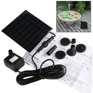 Mini Solar Fontein Garden Pool Vijver Outdoor Zwembad Fontein