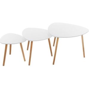 3Pcs Salontafel Nordic Eenvoudige Onregelmatige Ovale Moderne Thuis Woonkamer Kantoren Witte Salontafel Kleine Theetafel Cafe tafel Hwc