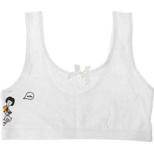 Jong Meisje Training Yoga Beha Cartoon Beha Tiener Katoenen Vest Camisoles Ondergoed Voor 8-17Years Oude