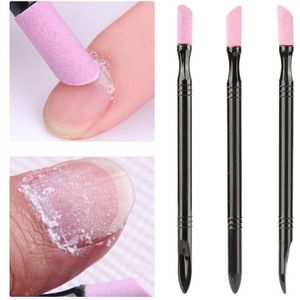 Nail Cuticle Spoon Pusher Schraper Remover Rvs Nail Art Dode Huid Verwijderen Pedicure Accessoires Manicure Tool