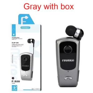 Fineblue F920 Oortelefoon Bluetooth-Compatibel Lotus Met Draad Draadloze Clip Op Headset Oortelefoon Handsfree Oordopjes Voor Telefoon F990