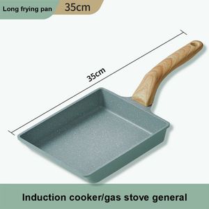 15*15 15*20Cm Non-Stick Koekenpan Japanse Tamagoyaki Omeletten Aluminium Pan Ei Pannenkoek Maker keuken Kookgerei
