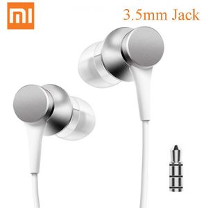 Originele Xiaomi Oortelefoon 3.5Mm In-Ear Wired Hoofdtelefoon Bass Stereo Sport Muziek Headset Met Microfoon Voor Telefoon Xiaomi samsung Huawei