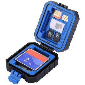 Powstro 11 Kaarten Kamer Waterdichte CF/TF/Sd-kaart Geheugenkaarten Storage Case Geheugenkaart Case Opbergdoos