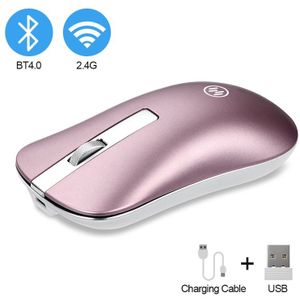 Bluetooth Draadloze Muis Stille Gaming Muis Oplaadbare Computer Muis Draadloze 2.4Ghz Ergonomische PC Muizen USB Mause voor Laptop