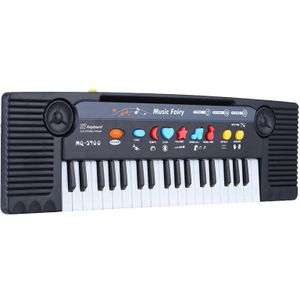 37 Toetsen Multifunctionele Mini Elektronische Keyboard Piano Muziek Speelgoed Met Microfoon Educatief Electone Cadeau Voor Kinderen Baby