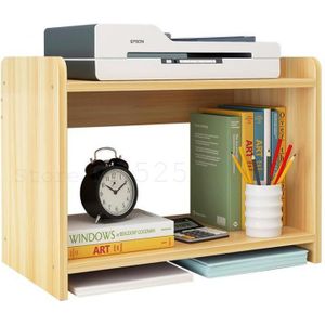 Eenvoudige Bureau Op Boekenplank. Studenten Gebruik Desktop Planken Tegemoet Kleine Boekenkasten In Slaapzalen. Eenvoudige En Moderne