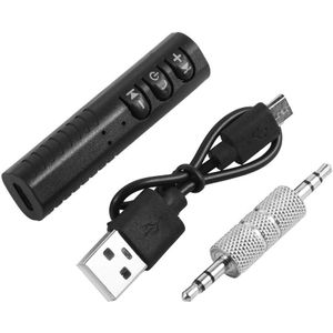 Handsfree Bluetooth Car Kit Auto 3.5Mm Jack Bluetooth Draadloze Muziek MP3 Audio Adapter Ontvanger Voor Hoofdtelefoon