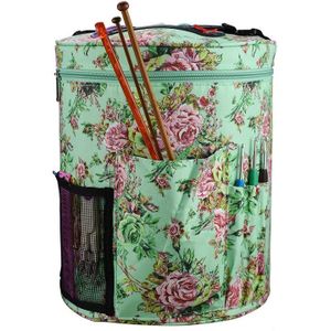 Koknit Wollen Garen Opbergtas Thuis Haaknaalden Breinaalden Garen Storage Case Diy Naaien Kit Tas Voor Vrouwen Reizen tas