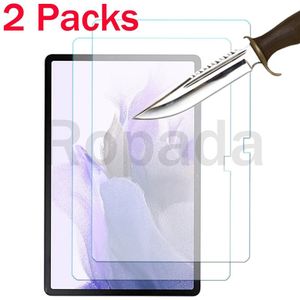 2 Packs Gehard Glas Screen Protector Voor Samsung Galaxy Tab S7 /S8 11 Fe S7 + S8 + Plus 12.4 Ultra 14.6 Beschermende Film 9H 2.5D