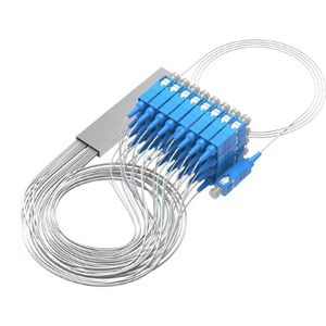 Sc Upc Single Mode Glasvezel Ftth 0.9 Mm Mini Plc Splitter 1X2 1X4 1X8 16 1X32 Sc upc Single Mode Fiber Optische Plc Splitter