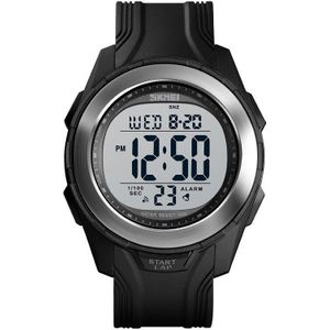 Skmei Mode Horloge Mannen Multifunctionele Digit Horloge Waterdicht Wekker Rvs Case Horloges Relogio Digitale Horloge