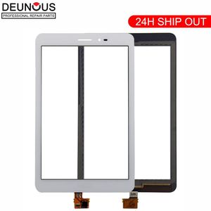 Voor Huawei Mediapad T1 8.0 3g S8-701u/Honor Pad T1 S8-701 Wit Touch Screen Panel Digitizer Glas Lens sensor Vervanging