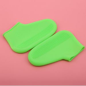 Waterdichte Schoen Covers Herbruikbare Siliconen Schoen Beschermen Schoenen Stof Antislip Regen Overschoenen Voor Volwassenen/Kinderen