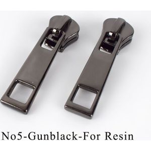 10Pcs Meetee Rits Slider Voor No5 Hars/Metal/Nylon Ritsen Donsjack Pocket Ritsen Hoofd Tas Reparatie kits Diy Naaien Accessoires