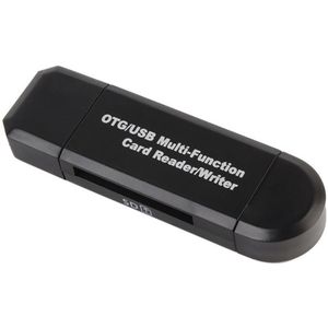 Slijtvast Lichtgewicht Usb/Micro Usb Otg Kaartlezer Voor Mobiele Telefoon