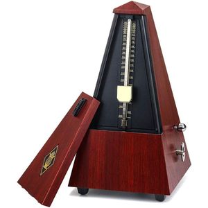 Antieke Vintage Gitaar Metronoom Online Mechanische Ritme Slinger Mecanico Metronomo Voor Gitaar Piano Viool Muziekinstrument