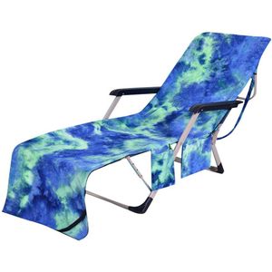 Zomer Komende Strand Stoel Handdoek Polyester Strand Stoel Cover Chaise Lounge Handdoek Cover Voor Zwembad Ligstoel Hotel