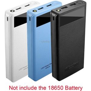Dual USB 7x18650 Batterij DIY Power Bank Box Houder Voor Mobiele Telefoon Tablet PC Elektronica Voorraden