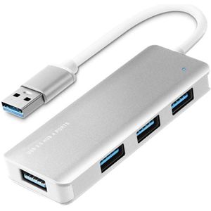 4 Port Usb 3.0 Splitter Extender Mobiele Telefoon Laptop Externe Kabel Multi Usb Hub Voor Pc Computer