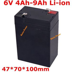 Lithium 6V 4.5AH Opslag Batterijen li-ion 4AH 5AH 6Ah 7ah 8Ah 9ah niet Lood-zuur voor Kinderen Elektrische Auto elektronische led Verlichting