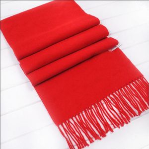 Hete Vrouwen Sjaals Verdikking Chaddar Sjaal Mode Pashmina Unisex Sjaals Chinese Rode Sjaal Vierkante