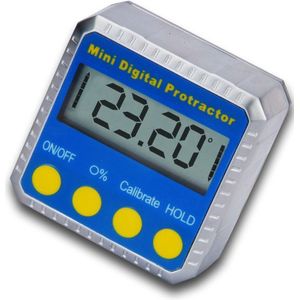 360 Graden Hoek Gradenboog Universal Bevel Box Mini Elektronische Digitale Gradenboog Inclinometer Tester Meetinstrumenten