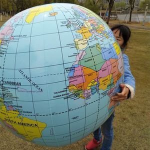 Jumbo Opblaasbare Globe 90Cm Early Educatief Opblaasbare Aarde Wereld Geografie