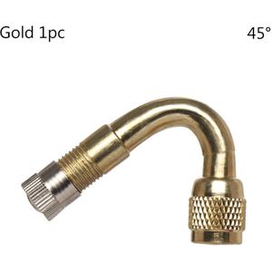 1Pc 45/90/135 Graden Air Tyre Kleppen Voor Vrachtwagen Motorfiets Fietsen Accessoires Adapter Auto Klep Uitbreiding Stem Messing hoge Kwal