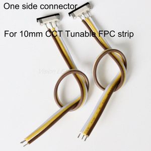 LED CCT afstembare verstelbare WW CW 3 draad Strips connector voor 8mm en 10mm FPC LED Strip Licht met 15 cm draad.