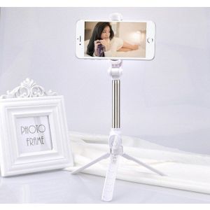 Draadloze Bluetooth Selfie Stok Statief Opvouwbare Statief Monopods Universal Voor Iphone Samsung S20 Voor Gopro Sport Actie Camera