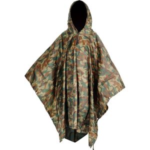 3 In 1 Regenjas Rugzak Regenhoes Regen Jas Kap Wandelen Fietsen Regenhoes Poncho Waterdichte Tent Outdoor Camping Tent mat
