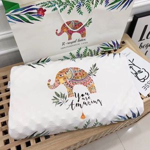 Neck Massage Latex Pillow Memory Foam Pillow Adult Pillow Comfort Bedding Wolf Tooth Pillow Improve Sleep