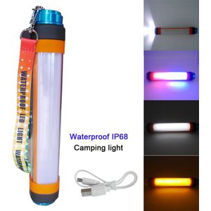 3W/4W/5.5W Draagbare Dimbare Power Bank Oplaadbare Knipperende Reizen Lamp Waterdichte Zaklamp Noodverlichting camping