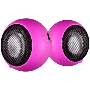 3.5Mm Jack Aux Mini Burger Luidspreker Kolom Hamburger Wired Sound Box Loundspeaker Stereo Super Bass Hi-Fi Audio Muziek