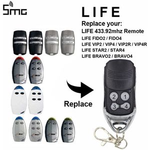 LIFE FIDO2 FIDO4 garagedeur afstandsbediening LIFE remote garage 433.92mhz rolling code afstandsbediening LEVEN afstandsbediening gate