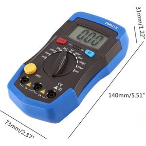 Digitale Capaciteit Condensator Tester Pf Uf Circuit Gauge Tester Met Lcd-scherm M19 20