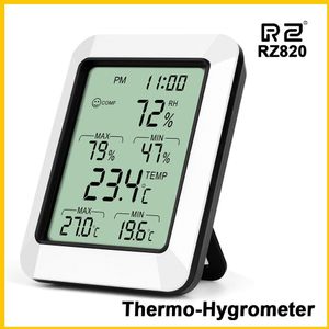 Rz Digitale Thermometer Hygrometer Kamer Indoor Temperatuursensor Vochtigheid Meter Draadloze Hygrometer