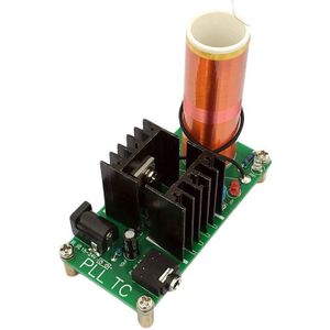 Kits 15W Tesla Mini Coil Plasma Speaker Dc 15-24V Draadloze Zender Generator