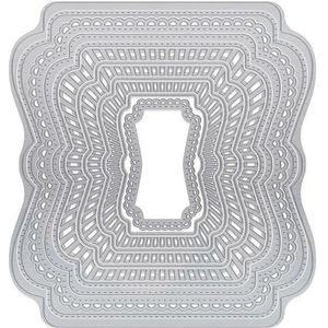 Legacy Keeper Portemonnee Gelaagde Frames Metalen Stansmessen Voor Diy Scrapbooking Kaarten Ambachten