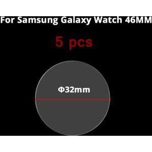 1 Pc/2 Pcs/5 Pcs 9H Anti-Kras Gehard Glas Voor Samsung Galaxy Horloge 46mm 42 Mm Screen Protector Beschermende Glas Films
