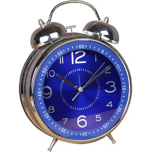 8 Inches Wekker Retro Horloge Tafel Metalen Aanbellen Digitale Tafel Wekkers Woonkamer Slaapkamer Home Decor