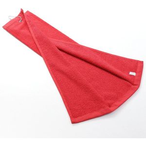 1 PC 60*40 CM Golf Handdoek Wit/Blauw/Zwart Rood Groen Katoen Comfortabele Sport Handdoek met Haak Karabijnhaak Handdoek