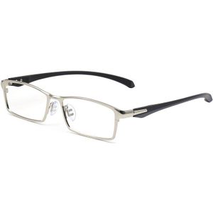 Titanium IP Elektronische Plating Legering Metalen Mannen Brillen Frame Optische Glazen Recept Mannelijke Mode Eyewear Spectacles