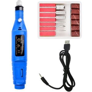 Elektrische Nail Boor Machine Kit Nail File Art Bits Set Gel Verwijderen Molen Alle Voor Pedicure Manicure Machine Boor tool