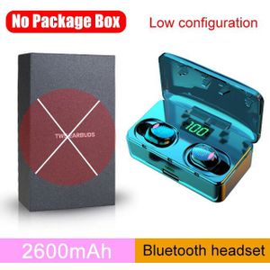 Draadloze Bluetooth Oortelefoon Met Microfoon Sport Waterdichte Draadloze Hoofdtelefoon Headsets Met 4200Mah Opladen Case Muziek