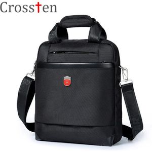 Crossten Tablet Pc Tas Aktetas Voor 13.3 &quot;Ipad Pro Schoudertas Mannen Messenger Bags 1680D Nylon Waterdichte Stof